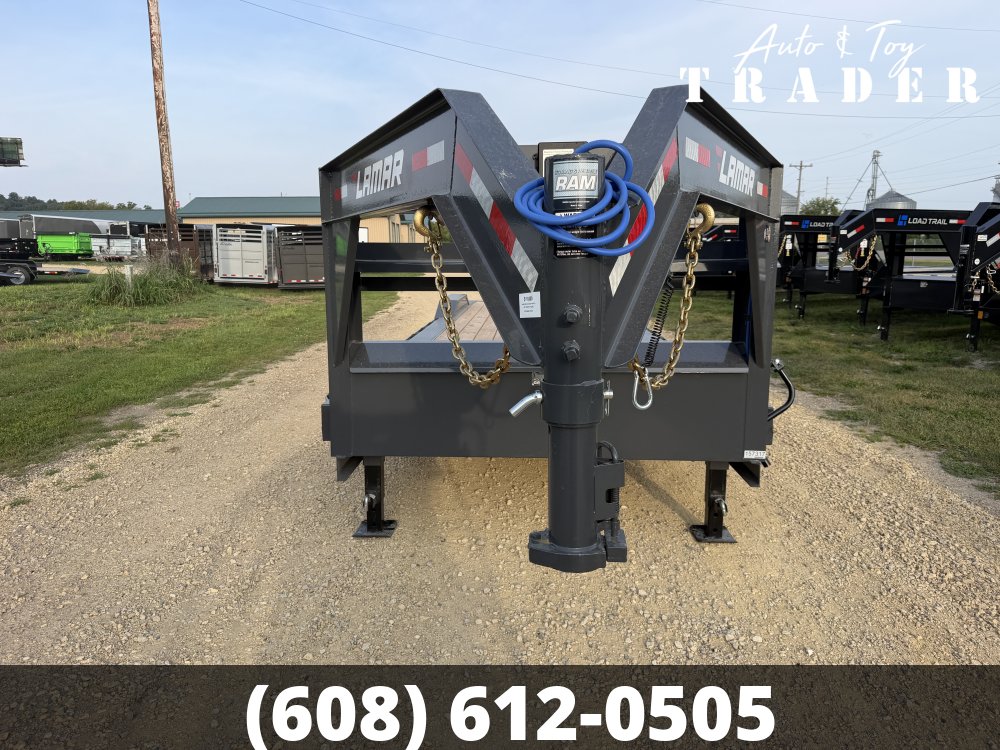 2027 Lamar Trailers 102X32 Gooseneck Car Hauler Trailer