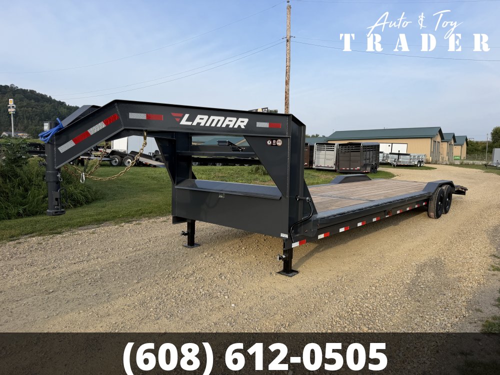 2027 Lamar Trailers 102X32 Gooseneck Car Hauler Trailer