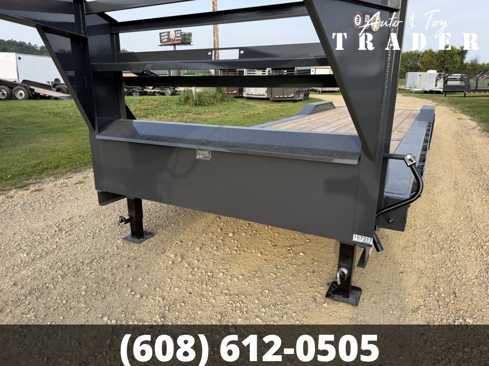 2027 Lamar Trailers 102X32 Gooseneck Car Hauler Trailer