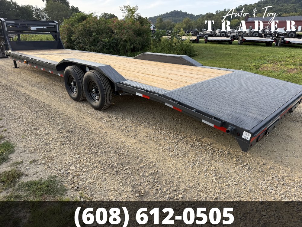 2027 Lamar Trailers 102X32 Gooseneck Car Hauler Trailer