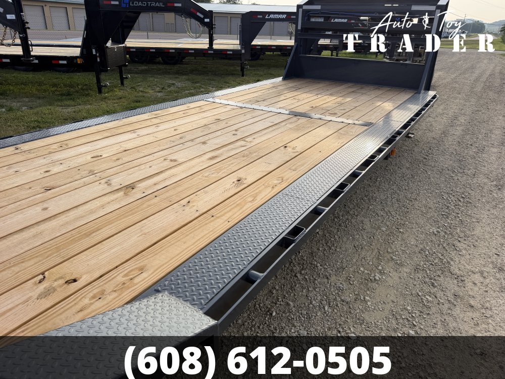 2027 Lamar Trailers 102X32 Gooseneck Car Hauler Trailer