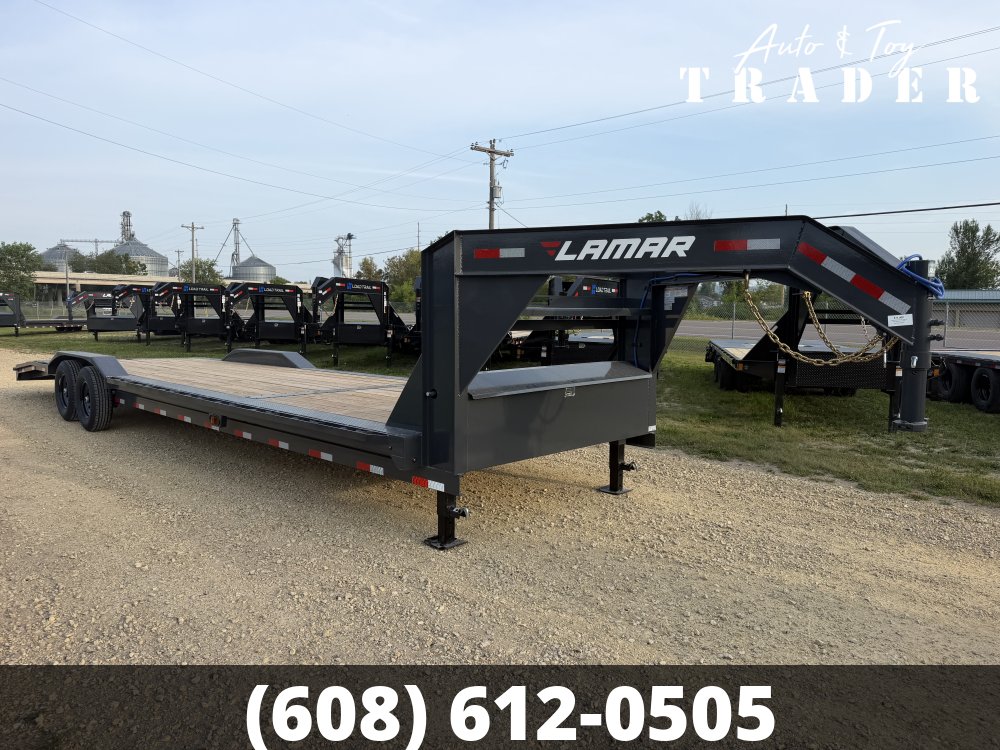 2027 Lamar Trailers 102X32 Gooseneck Car Hauler Trailer