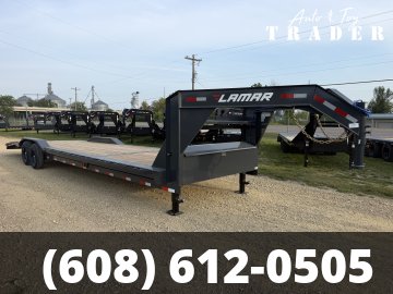 2027 Lamar Trailers 102X32 Gooseneck Car Hauler Trailer