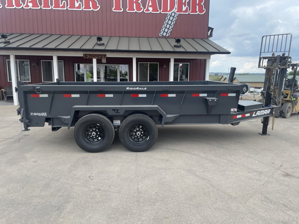 2025 Lamar Trailers 83X14 Dump Trailer