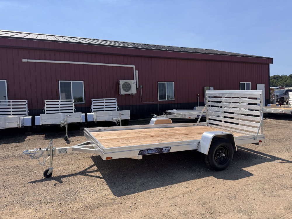 2026 Aluma 7812 ESW-S-TG Aluminum Utility Trailer