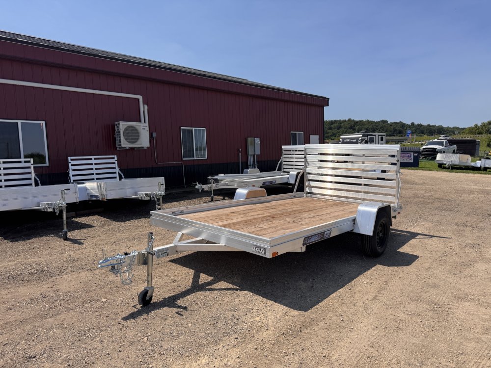 2026 Aluma 7812 ESW-S-TG Aluminum Utility Trailer
