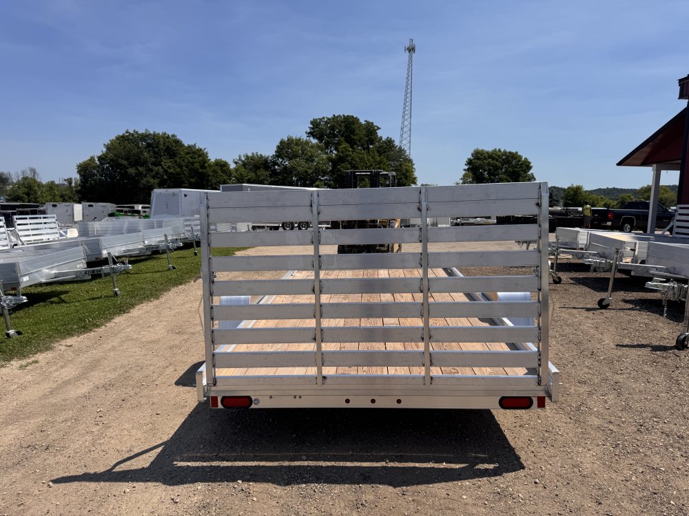 2026 Aluma 7812 ESW-S-TG Aluminum Utility Trailer