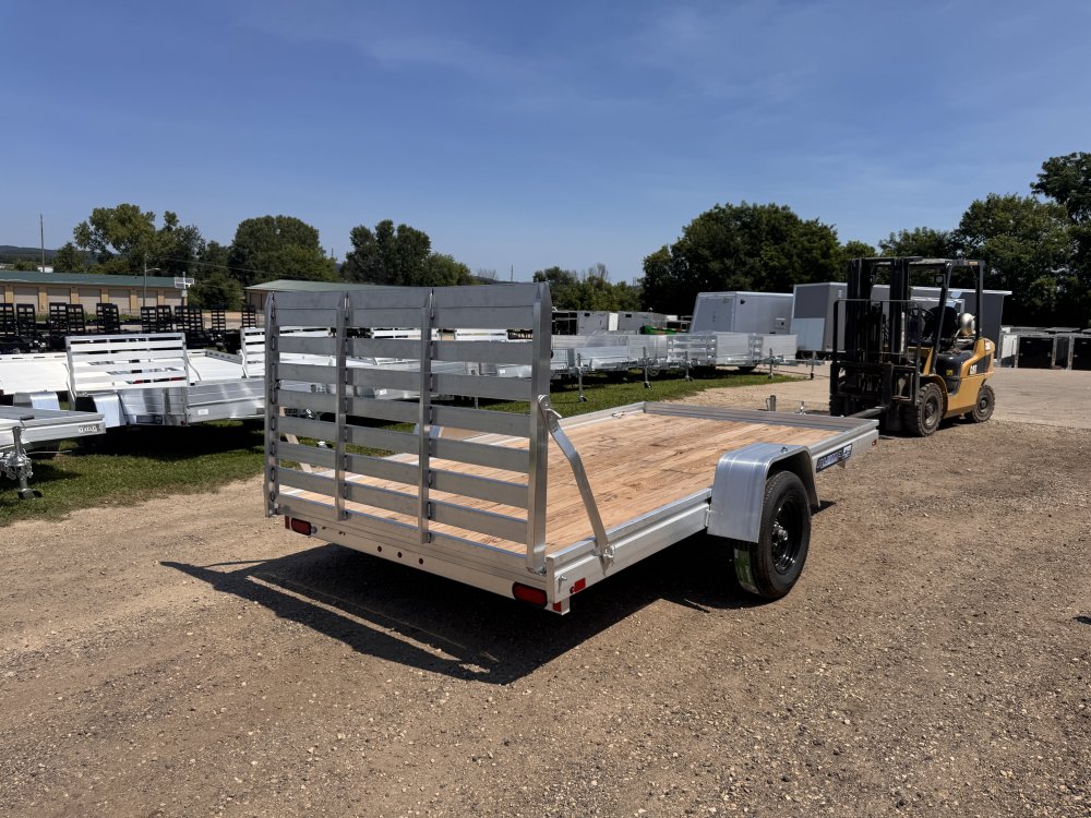 2026 Aluma 7812 ESW-S-TG Aluminum Utility Trailer