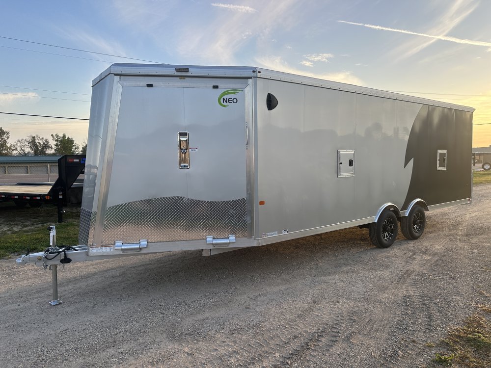 2026 NEO Trailers 8.5X22 Aluminum NMS Snowmobile Trailer