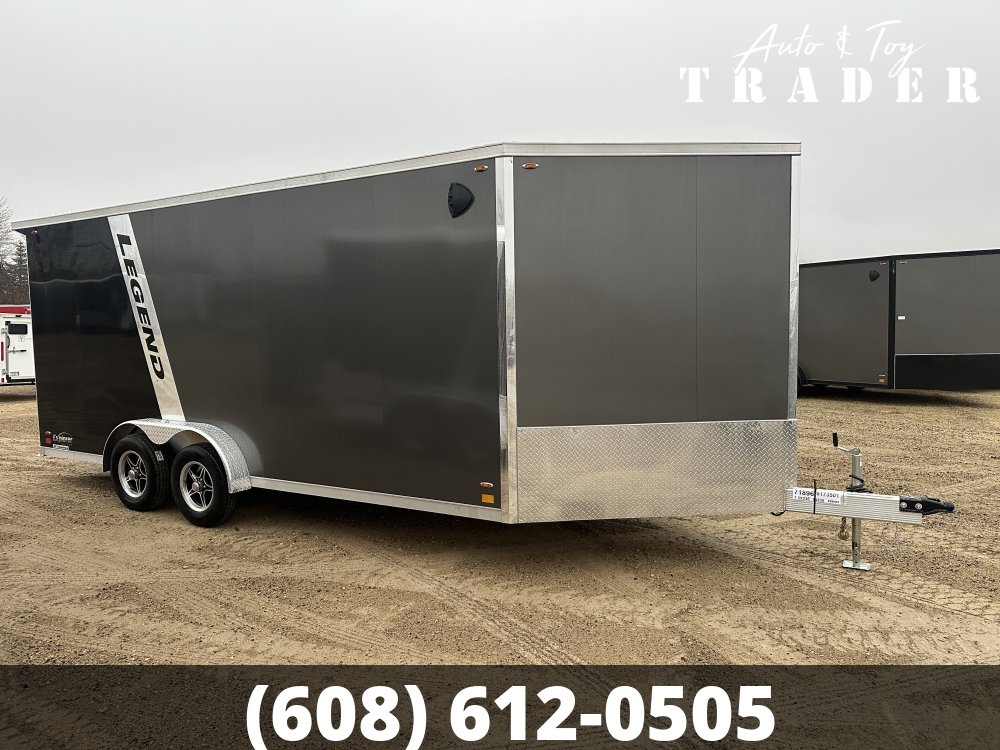 2026 Legend 7.5X23 Aluminum Explorer Snowmobile Trailer