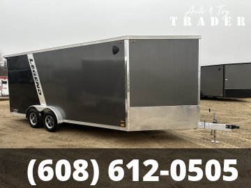 2026 Legend 7.5X23 Aluminum Explorer Snowmobile Trailer