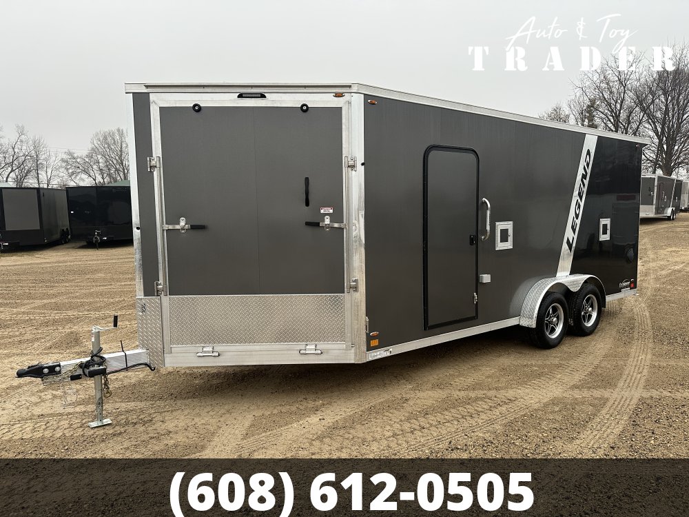 2026 Legend 7.5X23 Aluminum Explorer Snowmobile Trailer