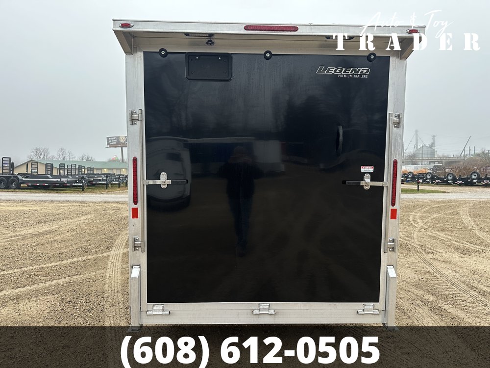 2026 Legend 7.5X23 Aluminum Explorer Snowmobile Trailer