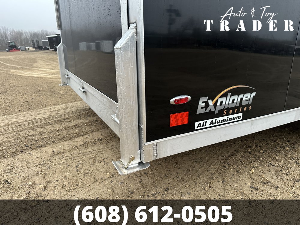 2026 Legend 7.5X23 Aluminum Explorer Snowmobile Trailer