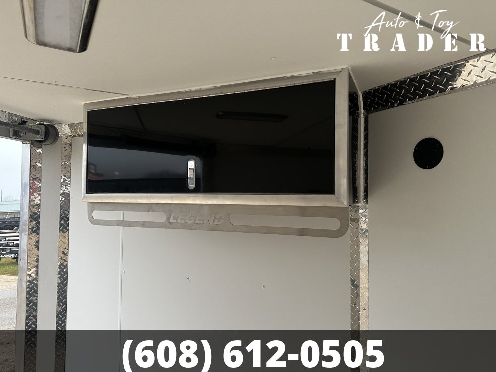 2026 Legend 7.5X23 Aluminum Explorer Snowmobile Trailer