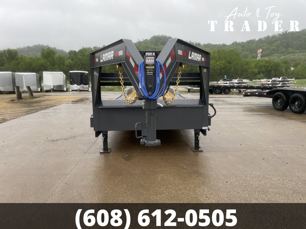 2026 Lamar Trailers 102X36 Gooseneck Car Hauler Trailer