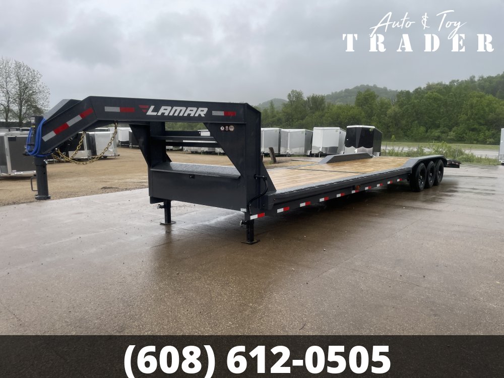 2026 Lamar Trailers 102X36 Gooseneck Car Hauler Trailer