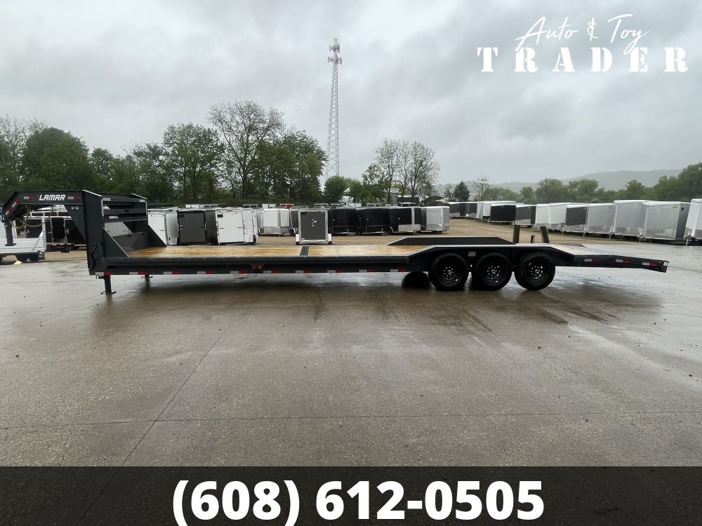 2026 Lamar Trailers 102X36 Gooseneck Car Hauler Trailer