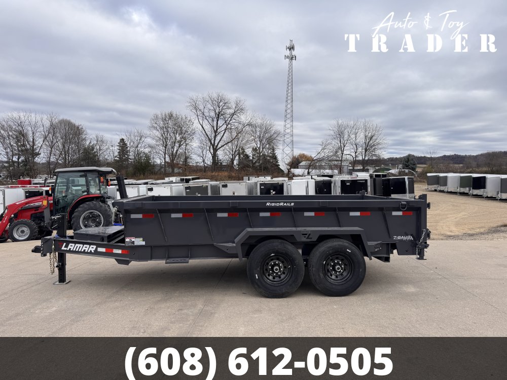 2026 Lamar Trailers 83X14 Dump Trailer