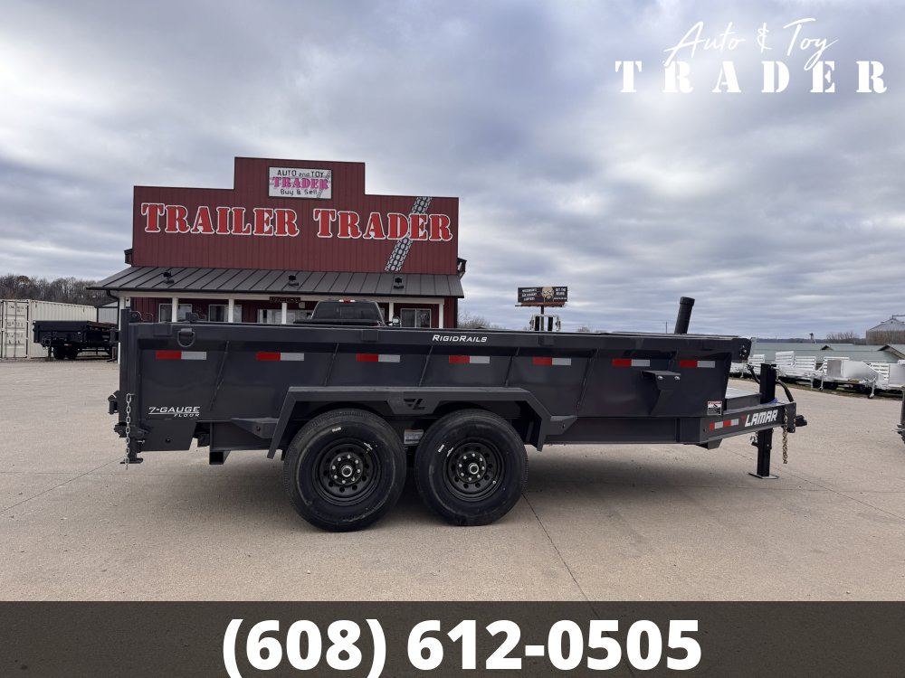 2026 Lamar Trailers 83X14 Dump Trailer
