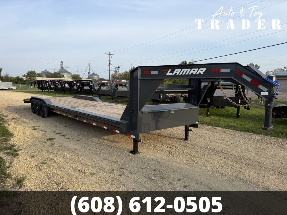 2027 Lamar Trailers 102X36 Gooseneck Car Hauler Trailer