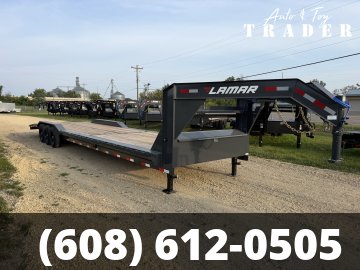2027 Lamar Trailers 102X36 Gooseneck Car Hauler Trailer