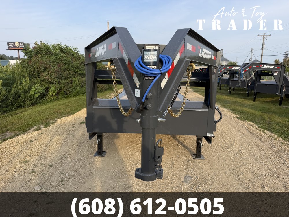 2027 Lamar Trailers 102X36 Gooseneck Car Hauler Trailer
