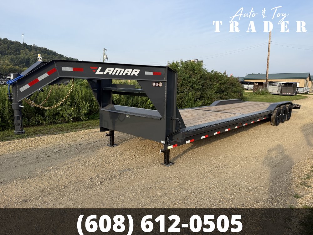 2027 Lamar Trailers 102X36 Gooseneck Car Hauler Trailer