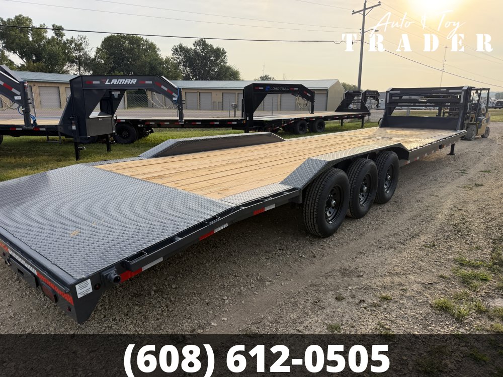 2027 Lamar Trailers 102X36 Gooseneck Car Hauler Trailer