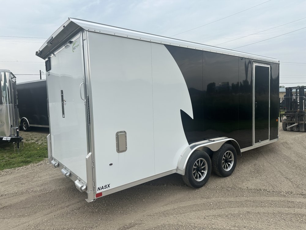 2025 NEO Trailers 7.5X23 Aluminum NASX Snowmobile Trailer