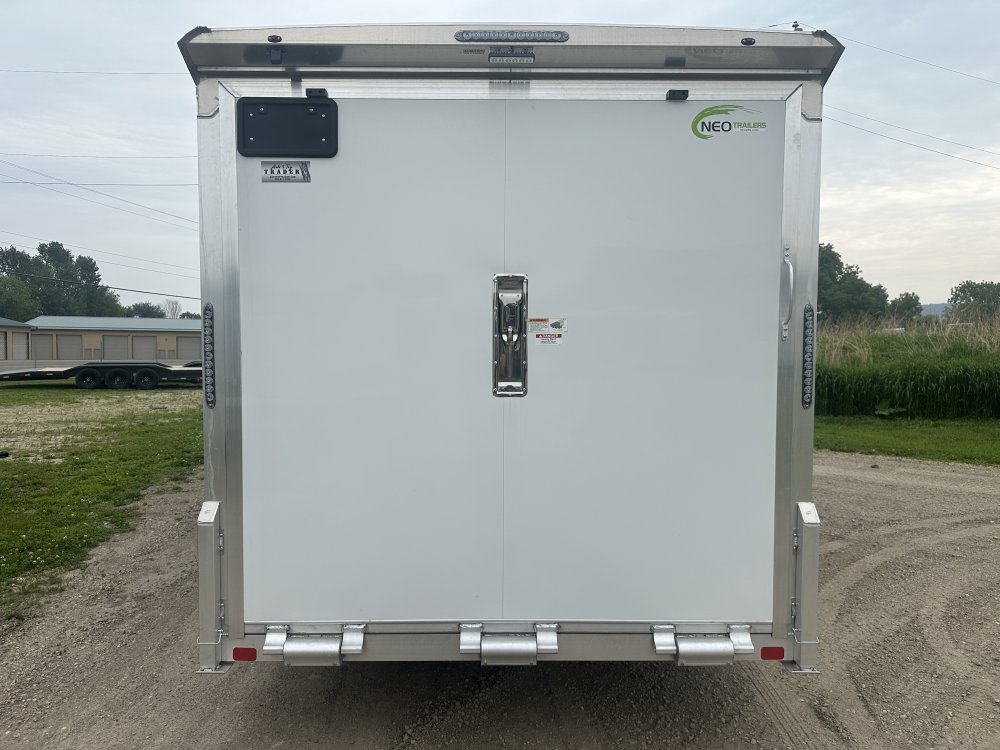 2025 NEO Trailers 7.5X23 Aluminum NASX Snowmobile Trailer