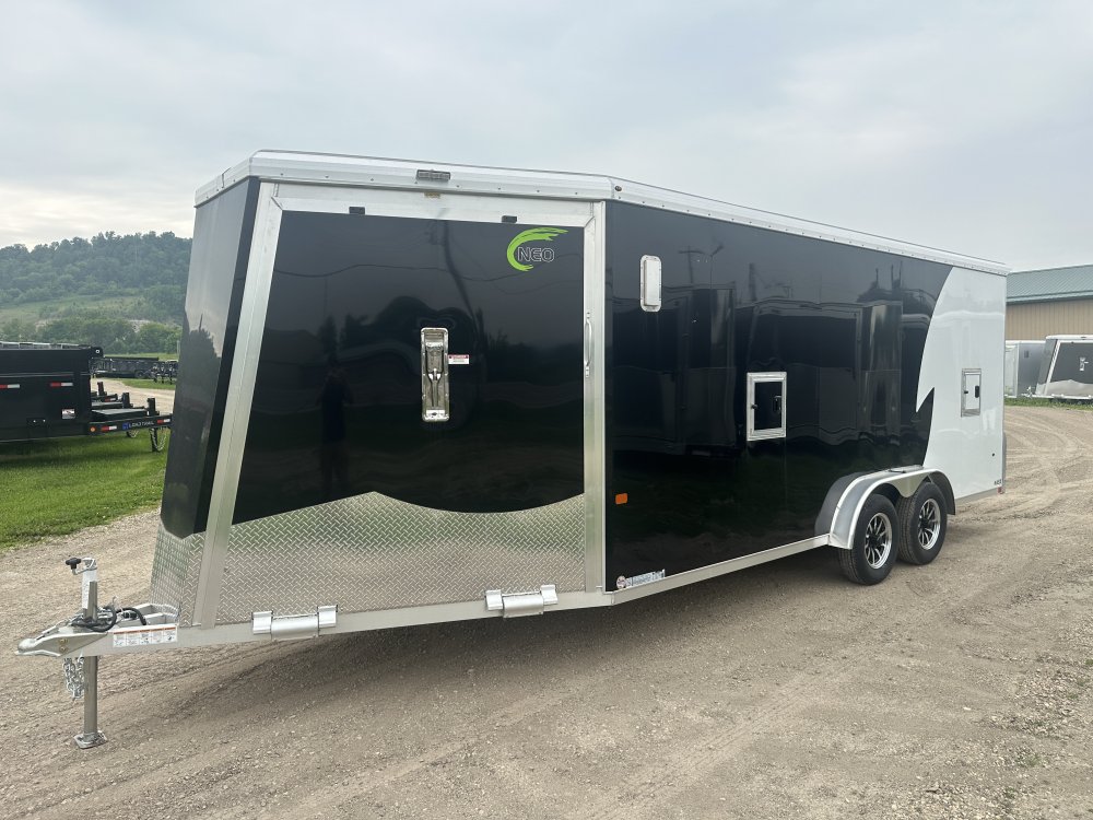 2025 NEO Trailers 7.5X23 Aluminum NASX Snowmobile Trailer