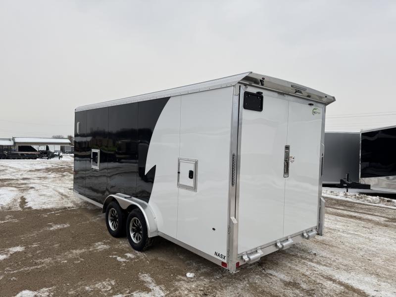 2025 NEO Trailers 7.5X23 Aluminum NASX Snowmobile Trailer