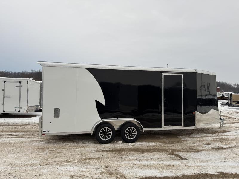 2025 NEO Trailers 7.5X23 Aluminum NASX Snowmobile Trailer