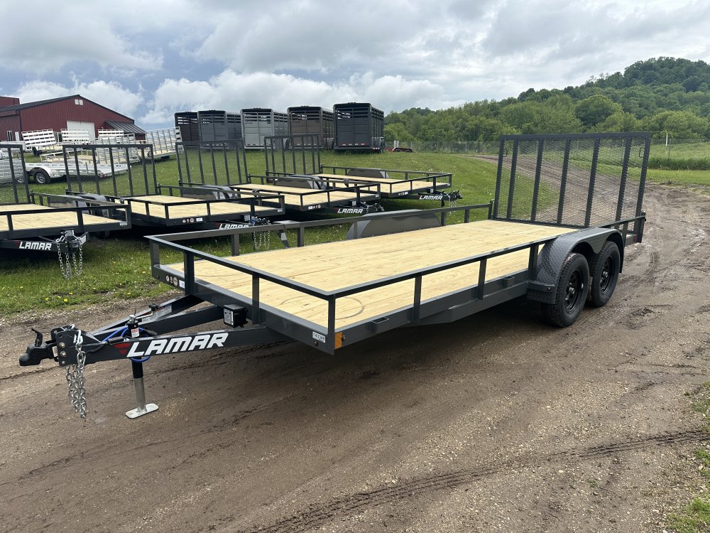 2025 Lamar Trailers 83X18 Utility Trailer