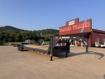 2026 Lamar Trailers 102X32 Gooseneck Car Hauler Trailer