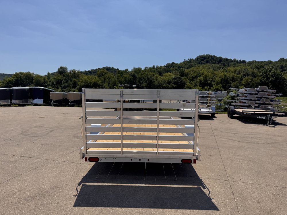 2026 Aluma 7814 ESW-S-TG Aluminum Utility Trailer
