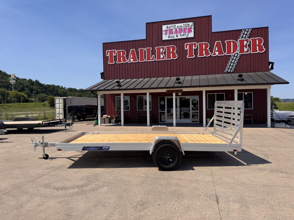 2026 Aluma 7814 ESW-S-TG Aluminum Utility Trailer