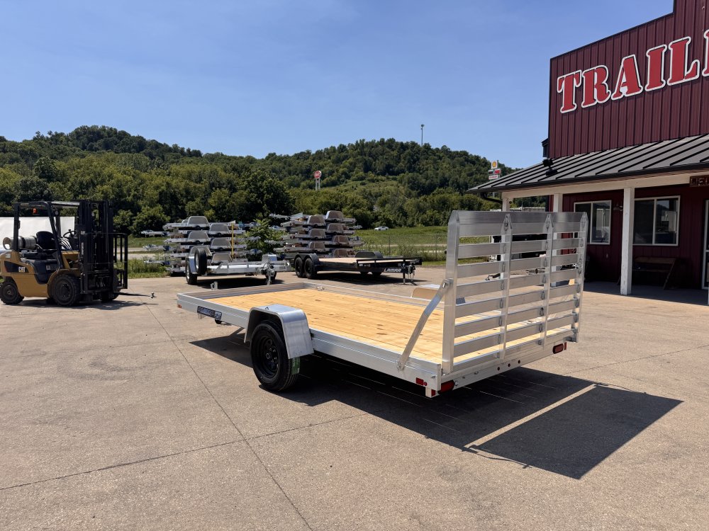2026 Aluma 7814 ESW-S-TG Aluminum Utility Trailer