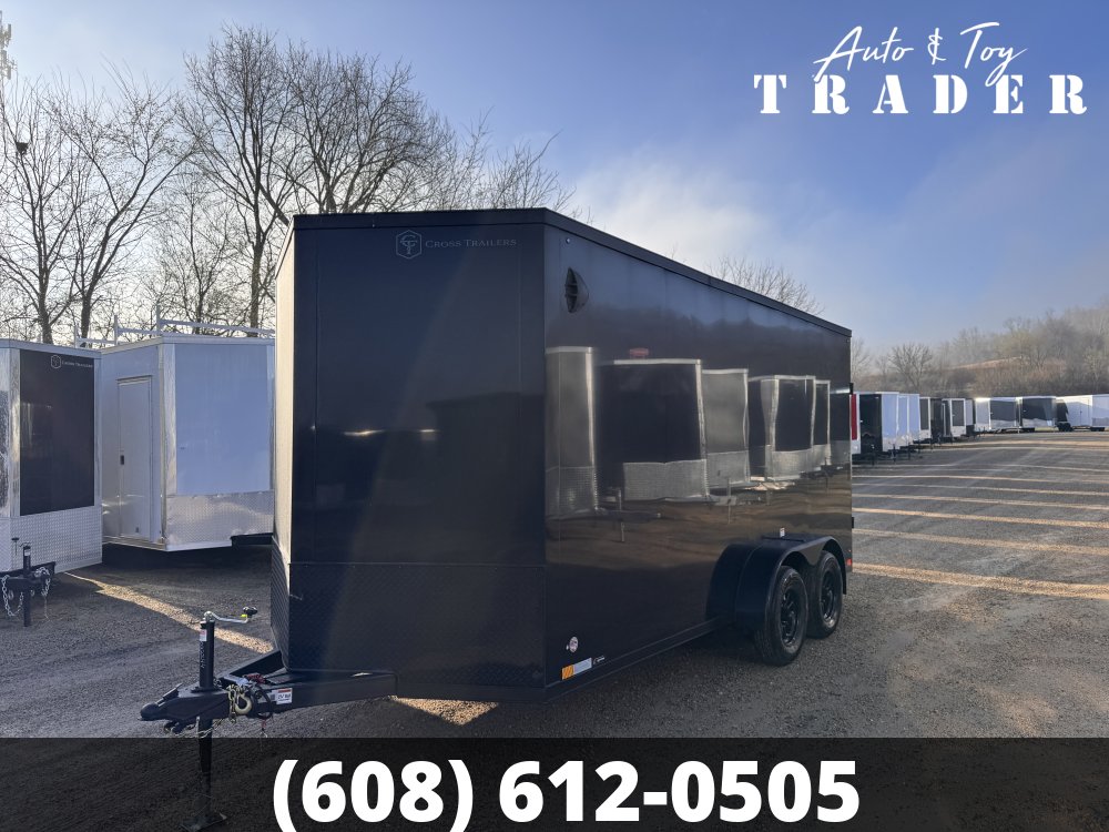 2026 Cross Trailers 7X16 Alpha Cargo / Enclosed Trailer