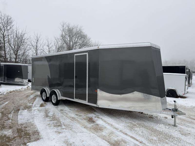 2025 NEO Trailers 7.5X25 Aluminum NASX Snowmobile Trailer