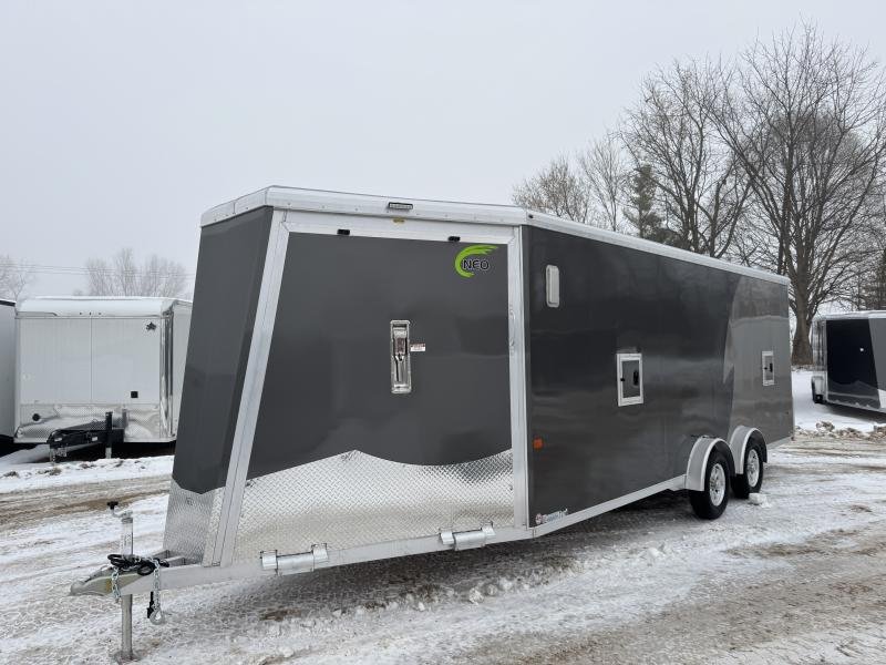 2025 NEO Trailers 7.5X25 Aluminum NASX Snowmobile Trailer
