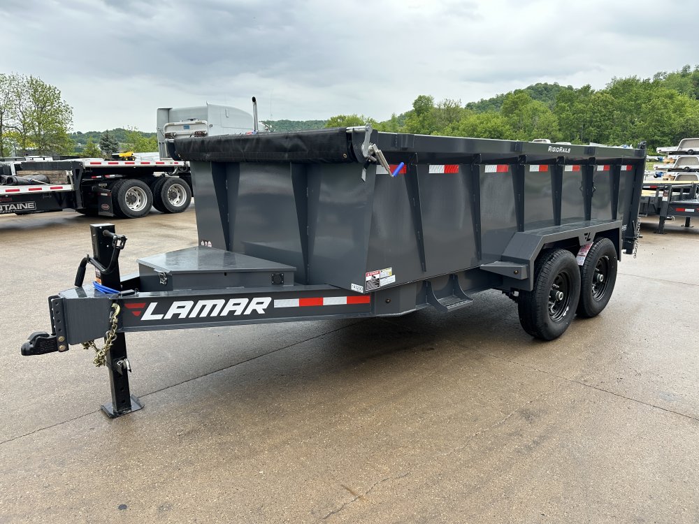 2025 Lamar Trailers 83X14 Dump Trailer