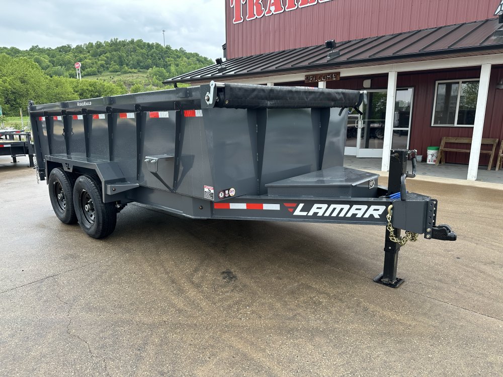 2025 Lamar Trailers 83X14 Dump Trailer