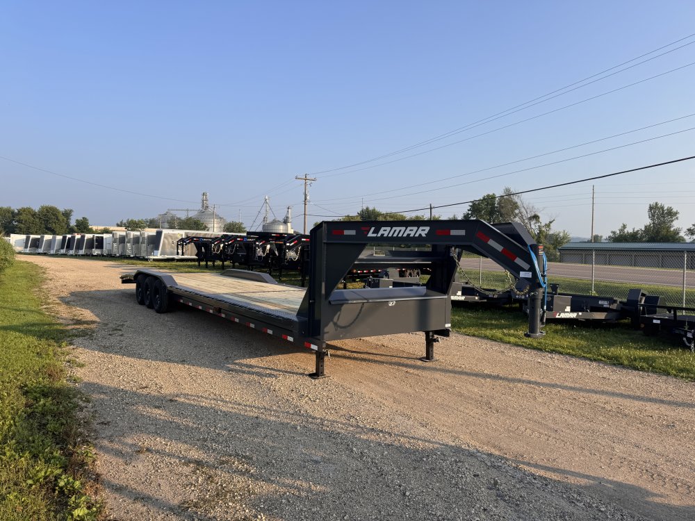 2026 Lamar Trailers 102X36 Gooseneck Car Hauler Trailer