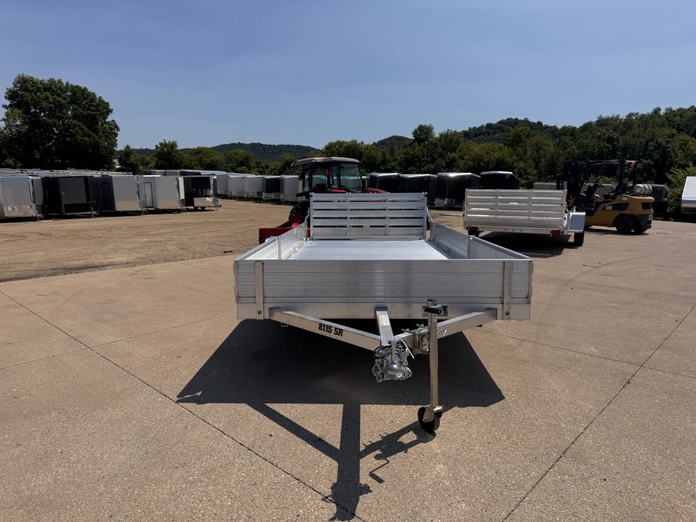 2026 Aluma 8115 S-R-BT-SR Aluminum Utility Trailer