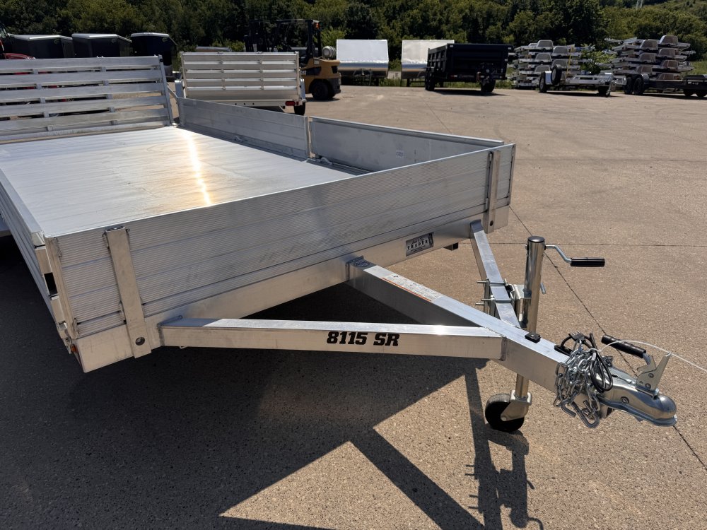 2026 Aluma 8115 S-R-BT-SR Aluminum Utility Trailer