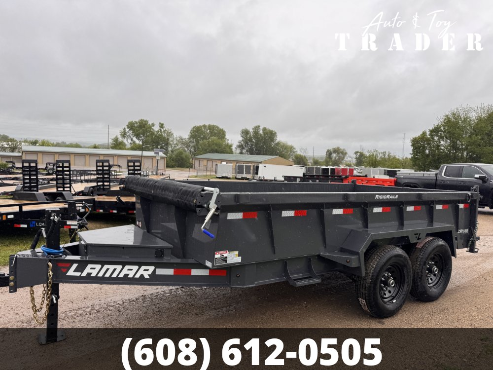 2026 Lamar Trailers 83X14 Dump Trailer