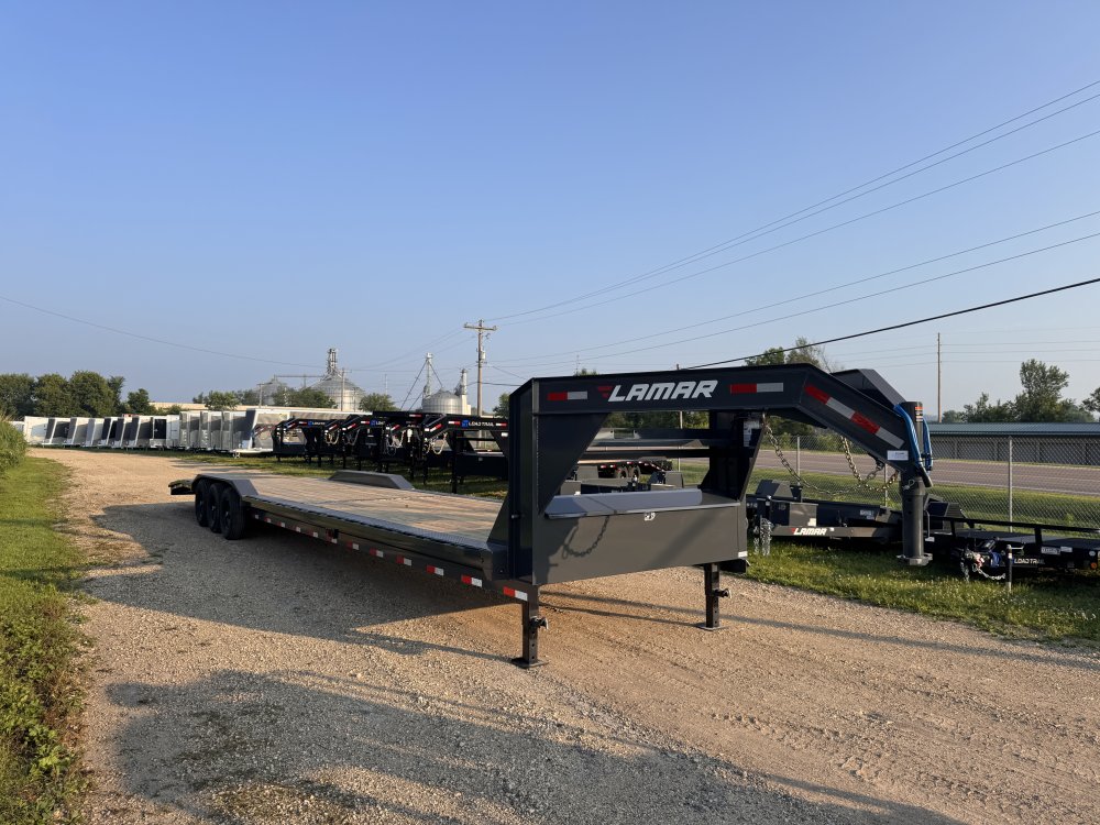 2026 Lamar Trailers 102X40 Gooseneck Car Hauler Trailer