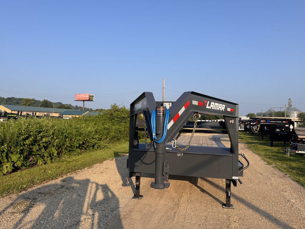 2026 Lamar Trailers 102X40 Gooseneck Car Hauler Trailer